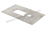 P554692 - FRONT GRILLE REPAIR PLATE 356 A for Porsche 356a • 1956 • 1300 (506 / 2) • Speedster a t1 • Manual gearbox, 4 speed