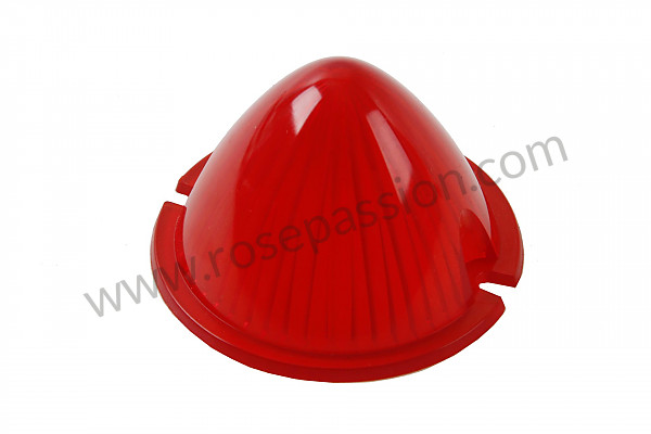 P554735 - POINTED RED REAR INDICATOR LENS 356 PRE-A 1950-1952 for Porsche 356 pré-a • 1954 • 1300 s (589 / 2) • Coupe pré a • Manual gearbox, 4 speed