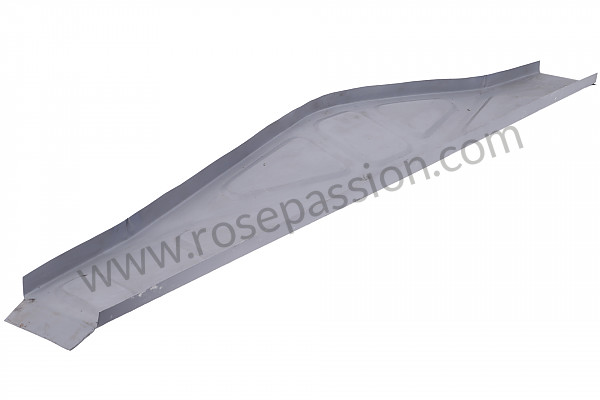 P555814 - HOLDER PLATE FOR FRONT BOOT COVER HINGE WITHOUT COVER HINGE ORIFICE for Porsche 356 pré-a • 1954 • 1300 (506) • Cabrio pré a • Manual gearbox, 4 speed