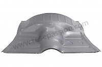 P555828 - COMPLETE REAR SEAT BASE for Porsche 356a • 1957 • 1600 s (616 / 2) • Speedster a t1 • Manual gearbox, 4 speed