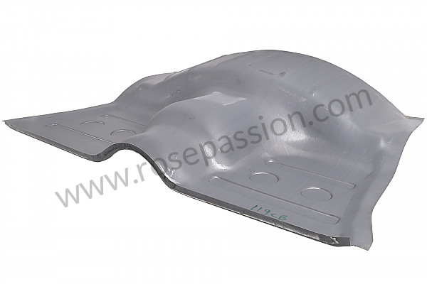 P555828 - COMPLETE REAR SEAT BASE for Porsche 356a • 1957 • 1300 s (589 / 2) • Cabrio a t1 • Manual gearbox, 4 speed