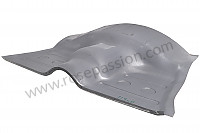 P555828 - COMPLETE REAR SEAT BASE for Porsche 356a • 1957 • 1500 carrera gt (547 / 1) • Speedster a t2 • Manual gearbox, 4 speed