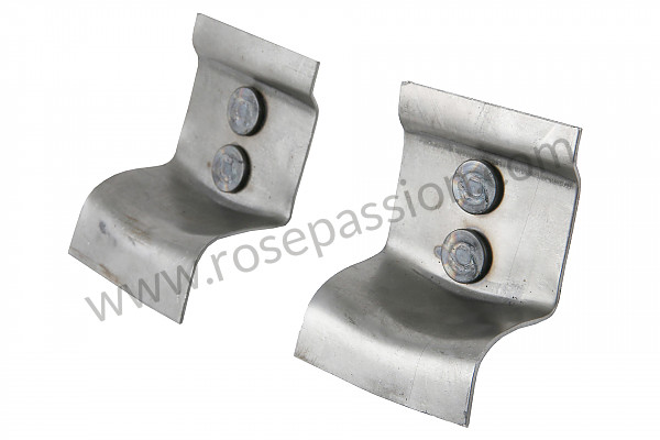 P555847 - SEAT HOLDER ON REAR FLOOR 356 A+5-SPEED BOX (TWO BLOCKS) for Porsche 356B T5 • 1961 • 1600 super 90 (616 / 7 t5) • Cabrio b t5 • Manual gearbox, 4 speed
