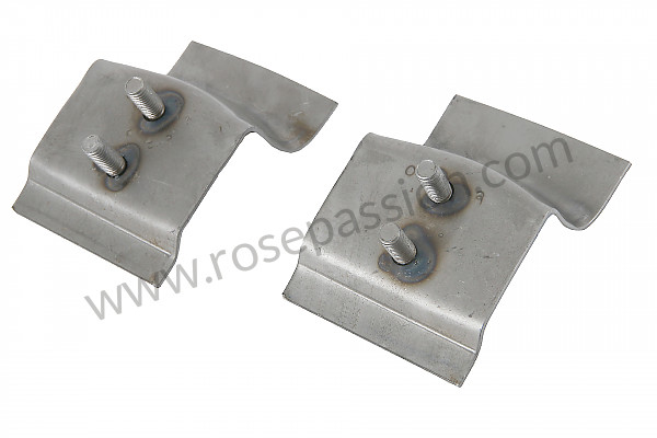 P555847 - SEAT HOLDER ON REAR FLOOR 356 A+5-SPEED BOX (TWO BLOCKS) for Porsche 356a • 1955 • 1500 carrera gs (547 / 1) • Speedster a t1 • Manual gearbox, 4 speed