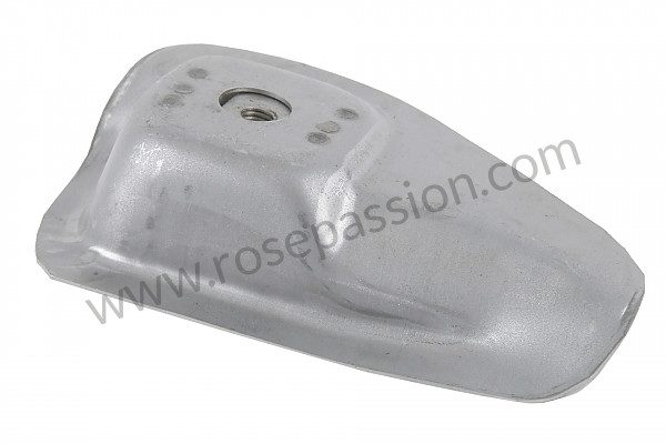 P555849 - SEAT HOLDER ON REAR RIGHT FLOOR 356 6-SPEED BOX+C (ONE SCREW HOLE) for Porsche 356C • 1965 • 1600 c (616 / 15) • Coupe karmann c • Manual gearbox, 4 speed