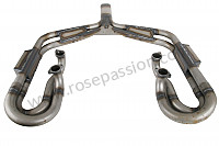 P555858 - SEBRING EXHAUST WITH GT VERSION TUBES for Porsche 356B T6 • 1963 • 2000 carrera gt (587 / 2) • Coupe reutter b t6 • Manual gearbox, 4 speed