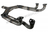 P555859 - SEBRING EXHAUST WITH GT VERSION TUBES for Porsche 356a • 1957 • 1500 carrera gt (547 / 1) • Coupe a t1 • Manual gearbox, 4 speed