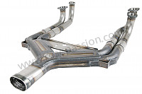 P555859 - SEBRING EXHAUST WITH GT VERSION TUBES for Porsche 356a • 1957 • 1500 carrera gs (547 / 1) • Speedster a t1 • Manual gearbox, 4 speed