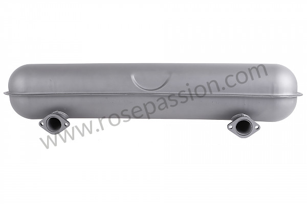 P555869 - RACING METAL SILENCER WITH 2 CENTRAL OUTLETS (2 INLETS) for Porsche 911 Classic • 1968 • 2.0s • Coupe • Automatic gearbox