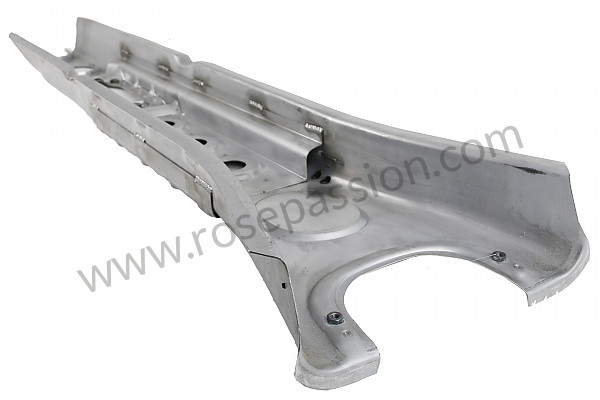 P555892 - CENTRAL TUNNEL, PASSENGER COMPARTMENT for Porsche 356B T6 • 1961 • 1600 s (616 / 12 t6) • Cabrio b t6 • Manual gearbox, 4 speed