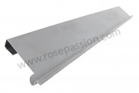 P555893 - ROCKER PANEL, UPPER HORIZONTAL PART ONLY for Porsche 356a • 1959 • 1600 (616 / 1 t2) • Cabrio a t2 • Manual gearbox, 4 speed