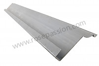 P555894 - ROCKER PANEL, UPPER HORIZONTAL PART ONLY for Porsche 356a • 1957 • 1600 s (616 / 2 t2) • Cabrio a t2 • Manual gearbox, 4 speed