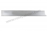 P555894 - ROCKER PANEL, UPPER HORIZONTAL PART ONLY for Porsche 356B T5 • 1961 • 1600 s (616 / 2 t5) • Cabrio b t5 • Manual gearbox, 4 speed