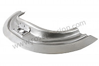 P555895 - LOWER INTERNAL STRUCTURE FOR FRONT BOOT COVER  for Porsche 356a • 1955 • 1600 s (616 / 2) • Cabrio a t1 • Manual gearbox, 4 speed