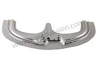 P555897 - LOWER INTERNAL STRUCTURE FOR FRONT BOOT COVER for Porsche 356C • 1964 • 1600 sc (616 / 16) • Coupe reutter c • Manual gearbox, 4 speed