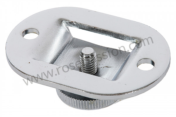 P555906 - HEAD RESTRAINT HOLDER ON SEAT for Porsche 356a • 1957 • 1600 (616 / 1 t2) • Coupe a t2 • Manual gearbox, 4 speed
