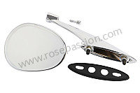 R&eacute;tro aero 356 prea 356a 356bt5 (P555910) pour Porsche 356A &bull; 1959 &bull; 1600 S (616 / 2 T2) &bull; Convertible D'a T2 &bull; Boite Manuelle 4 Vitesses