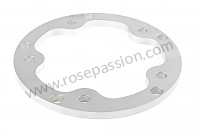 P555918 - ALUMINIUM TRACK WIDENER for Porsche 356a • 1956 • 1500 carrera gs (547 / 1) • Coupe a t1 • Manual gearbox, 4 speed