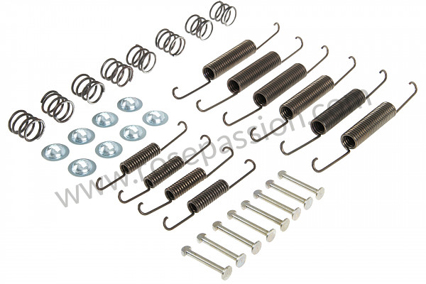 P555934 - BRAKE SHOE SPRING KIT 356 PRE-A+ A + B for Porsche 356B T6 • 1961 • 1600 super 90 (616 / 7 t6) • Coupe reutter b t6 • Manual gearbox, 4 speed