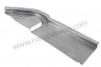 P555952 - EXTERIOR PLATE FOR STRINGER REPAIR  for Porsche 356a • 1955 • 1600 (616 / 1) • Coupe a t1 • Manual gearbox, 4 speed