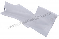 P555953 - ENGINE SIDE INNER SAIL SHEET for Porsche 356a • 1956 • 1300 s (589 / 2) • Cabrio a t1 • Manual gearbox, 4 speed