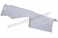 P555953 - ENGINE SIDE INNER SAIL SHEET for Porsche 356a • 1955 • 1300 s (589 / 2) • Coupe a t1 • Manual gearbox, 4 speed