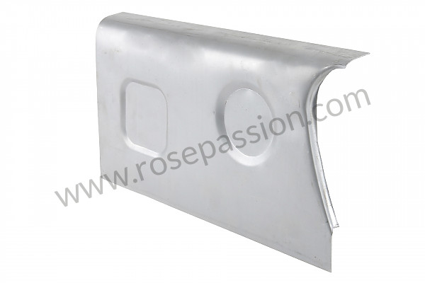P555958 - LOWER METAL PLATE IN FRONT OF THE REAR SEATS for Porsche 356a • 1955 • 1500 carrera gt (547 / 1) • Coupe a t1 • Manual gearbox, 4 speed