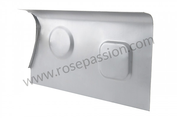 P555958 - LOWER METAL PLATE IN FRONT OF THE REAR SEATS for Porsche 356a • 1957 • 1500 carrera gs (547 / 1) • Cabrio a t2 • Manual gearbox, 4 speed
