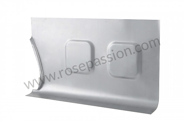 P555959 - LOWER METAL PLATE IN FRONT OF THE REAR SEATS for Porsche 356 pré-a • 1954 • 1500 s (528) • Cabrio pré a • Manual gearbox, 4 speed
