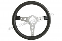 P555976 - STEERING WHEEL MOMO PROTOTIPO HERITAGE 3 SPOKES, ALUMINIUM AND BLACK LEATHER for Porsche 944 • 1985 • 944 2.5 serie 2 • Coupe • Manual gearbox, 5 speed