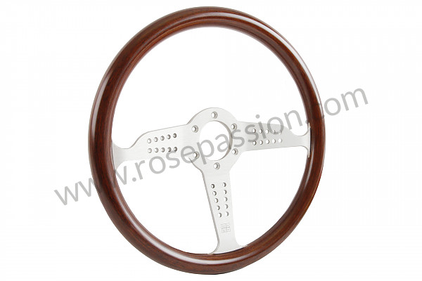 P555978 - STEERING WHEEL GRAND PRIX ALUMINIUM / WOOD for Porsche 944 • 1985 • 944 2.5 serie 2 • Coupe • Manual gearbox, 5 speed