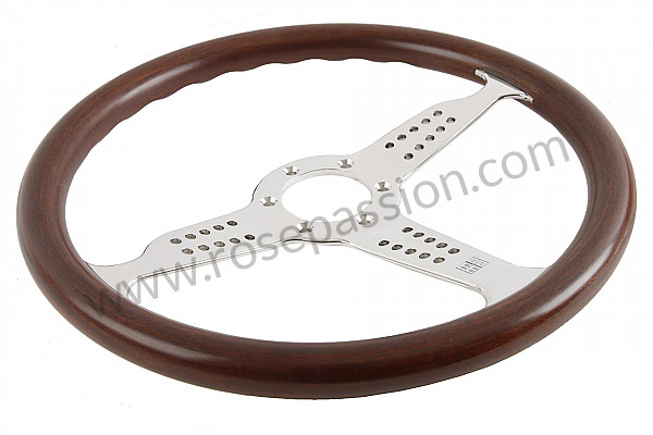 P555979 - STEERING WHEEL GRAND PRIX CHROME / WOOD for Porsche 911 Classic • 1968 • 2.0s • Coupe • Automatic gearbox