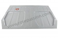 P555996 - FLOOR, REAR PART for Porsche 356a • 1956 • 1500 carrera gs (547 / 1) • Coupe a t1 • Manual gearbox, 4 speed
