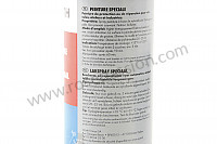 P557400 - AEROSOL CAN TRANSPARENT VARNISH FOR RIM for Porsche 356a • 1956 • 1300 s (589 / 2) • Cabrio a t1 • Manual gearbox, 4 speed