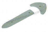 P558943 - SEAL FOR BASE OF FRONT BOOT COVER 356 A for Porsche 356 pré-a • 1954 • 1300 s (589 / 2) • Coupe pré a • Manual gearbox, 4 speed