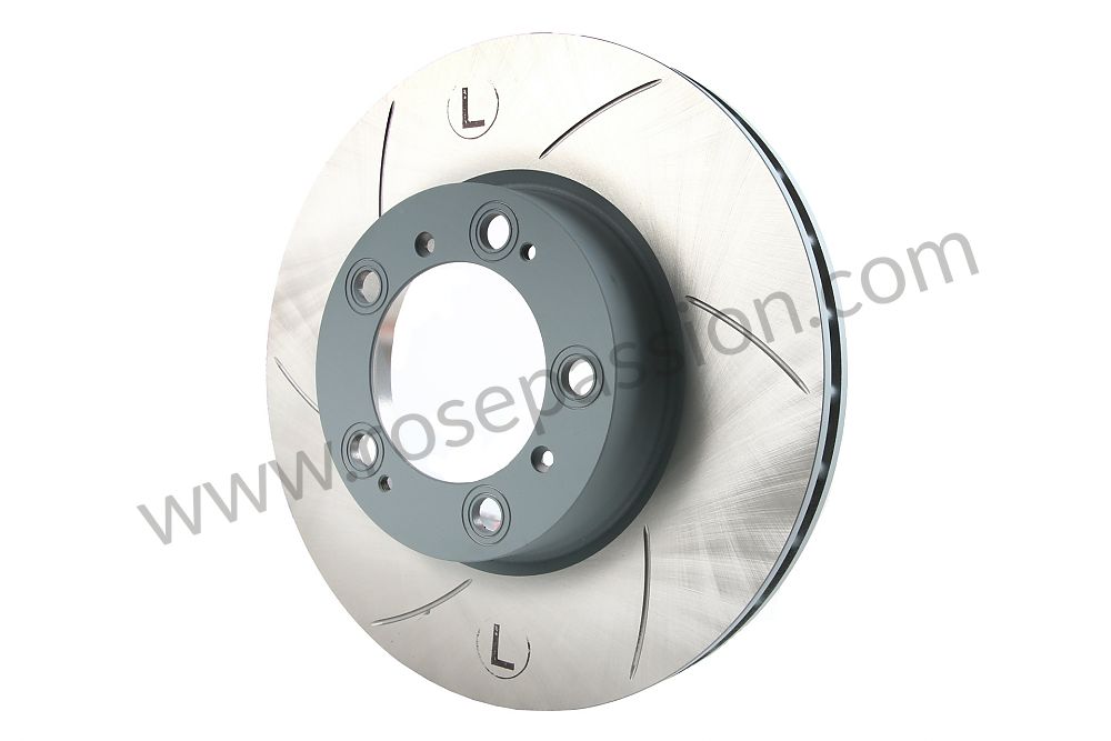 P560409 - DISQUE DE FREIN - SLOTTED / AVANT GAUCHE Pour Porsche 996 / ...