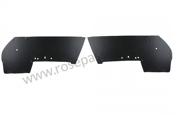 P560456 - PAIR OF IMITATION LEATHER DOOR PANELS for Porsche 911 Classic • 1972 • 2.4e • Coupe • Manual gearbox, 5 speed