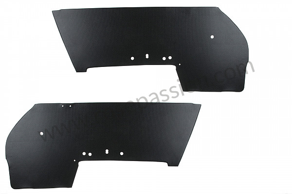 P560456 - PAIR OF IMITATION LEATHER DOOR PANELS for Porsche 911 Classic • 1971 • 2.2e • Coupe • Automatic gearbox