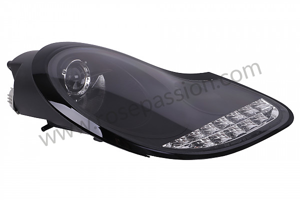 P563646 - HEADLIGHT KIT WITH LED, BLACK BACK - PAIR for Porsche Boxster / 986 • 1999 • Boxster 2.5 • Cabrio • Automatic gearbox