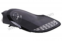P563646 - KIT DE FAROL DIANTEIRO COM LED, FUNDO PRETO - O PAR para Porsche Boxster / 986 • 2002 • Boxster 2.7 • Cabrio • Caixa manual 5 velocidades
