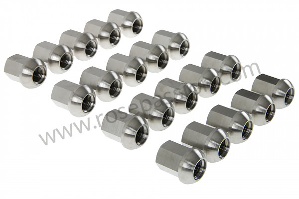 P563651 - SET OF TITANIUM WHEEL NUTS 911 for Porsche 911 Classic • 1968 • 2.0s • Coupe • Manual gearbox, 5 speed