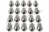 P563651 - SET OF TITANIUM WHEEL NUTS 911 for Porsche 944 • 1987 • 944 turbo • Coupe • Manual gearbox, 5 speed
