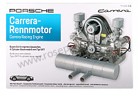 P566404 - 356 CARRERA ENGINE 1/3 SCALE (ENGLISH & GERMAN) for Porsche 