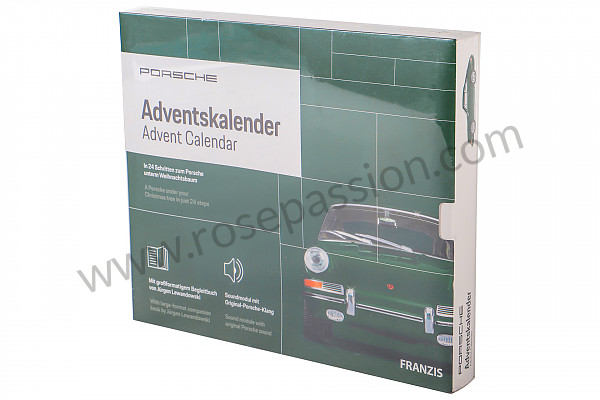 P566406 - CALENDRIER DE L’AVENT 911 CLASSIC - AVEC SON DU MOTEUR pour Porsche 