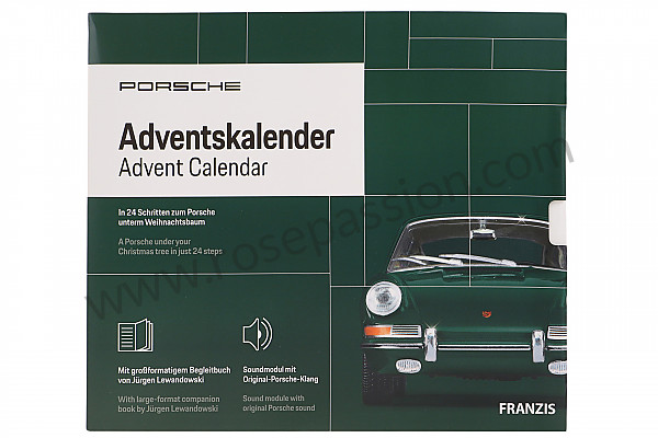 P566406 - CLASSIC 911 ADVENT CALENDAR - WITH ENGINE SOUND for Porsche 