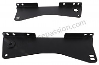 P566437 - SIDE SUPPORTS FOR SEATS, GT3 LOOK (PAIR FOR ONE SEAT) for Porsche 997-2 / 911 Carrera • 2011 • 997 c2s • Cabrio • Pdk gearbox