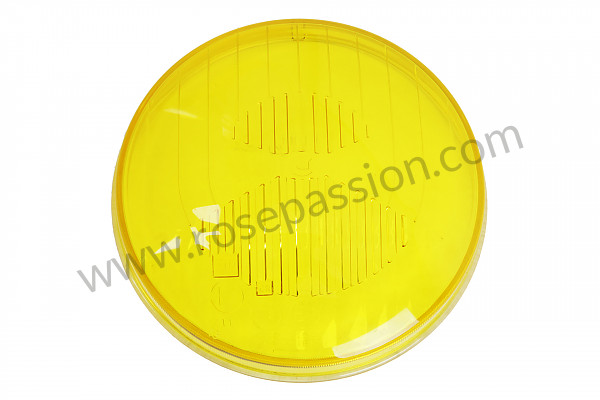 P566444 - LENS FOR ADDITIONAL CIBIE LONG RANGE HEADLAMP 911 YELLOW for Porsche 911 Classic • 1969 • 2.0e • Targa • Automatic gearbox