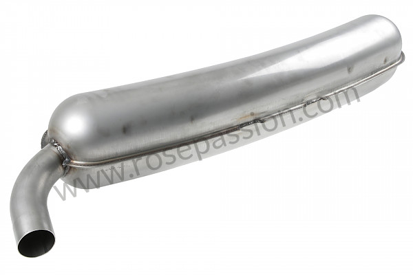 P570419 - STAINLESS STEEL  SSI FINAL SILENCER 1 OUTLET ORIGINAL TYPE for Porsche 911 Classic • 1971 • 2.2t • Coupe • Manual gearbox, 4 speed