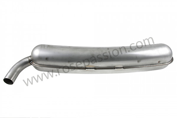 P570419 - STAINLESS STEEL  SSI FINAL SILENCER 1 OUTLET ORIGINAL TYPE for Porsche 911 Classic • 1969 • 2.0e • Coupe • Manual gearbox, 5 speed