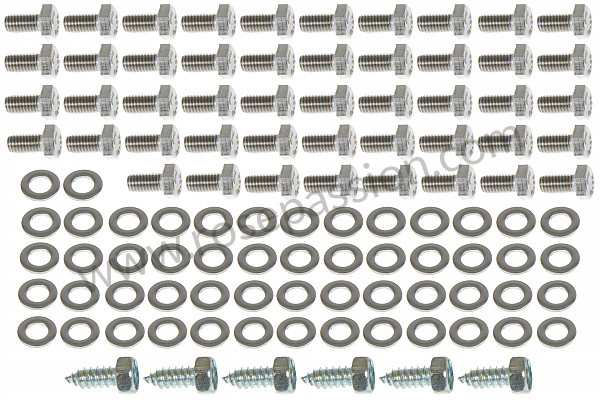 P570634 - KIT TORNILLERÍA DE CHAPA DE MOTOR 911 65-71 para Porsche 911 Classic • 1971 • 2.2t • Coupe • Caja manual de 5 velocidades